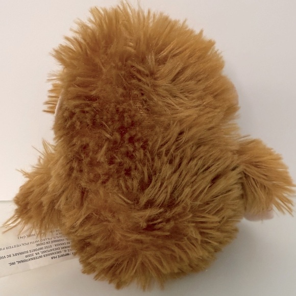 5" Sitting Gorilla Monkey Ape, Light Brown - Picture 4 of 6